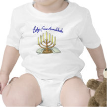 Baby's First Hanukkah Baby Creeper