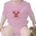 BABY'S FIRST VALENTINE'S DAY! (girl) Romper