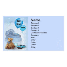 Babysitter Business Card Templates