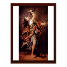 Baccantin By Rode Bernhard Post Card
