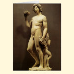 Bacchus by Michelangelo cards