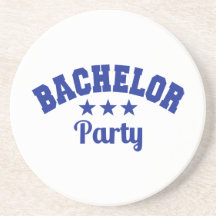 Bachelor Party Coaster