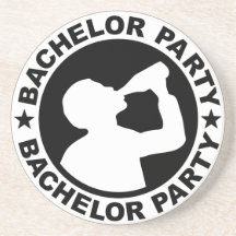 Bachelor Party drinking Beverage Coasters
