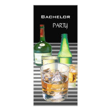 Bachelor Party Drinks Bottles 2 Invite