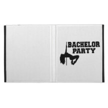Bachelor Party girl iPad Folio Case