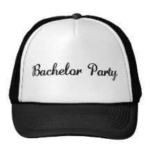 Bachelor party hats