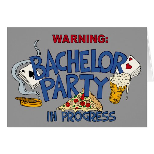Bachelor Party invitation Cards