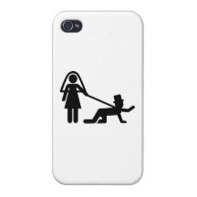 Bachelor party Wedding slave Cases For iPhone 4