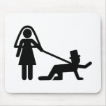 Bachelor party Wedding slave Mouse Pad