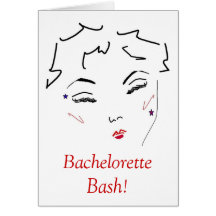 Bachelorette Bash Greeting Card