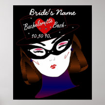 "Bachelorette Bash I" Poster - Customisable