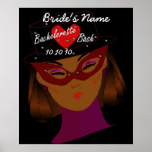"Bachelorette Bash" Poster - Customisable