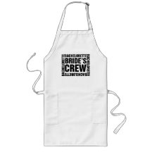 Bachelorette bride's crew apron