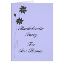 Bachelorette Part RSVP Cards