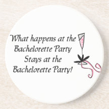 Bachelorette Party coasters