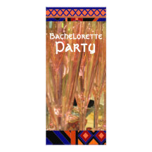 Bachelorette party drinks cocktails invitation