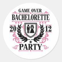 Bachelorette Party Game Over 2012