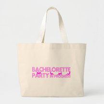 Bachelorette Party In Progress Canvas Bags