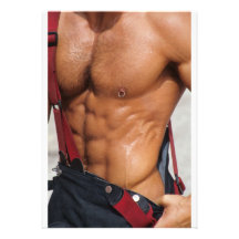 Bachelorette Party Invitation - Fireman
