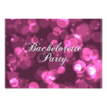 Bachelorette Party Invite [Pink Bokeh]