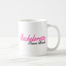 Bachelorette Party Team Bride Mug