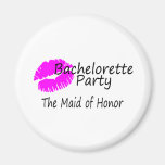 Bachelorette Party The Maid of Honour Fridge Magnets