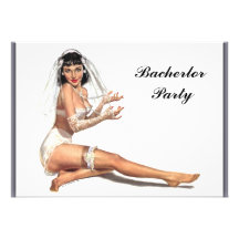 Bacherlor Party Invitation, Announcement, & Invite
