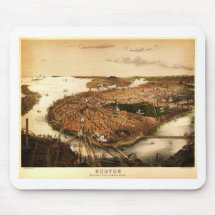 Bachmann’s map of Boston (1877).jpg Mouse Pad