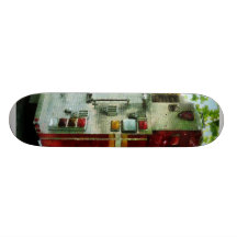 Back of Fire Truck Skate Decks