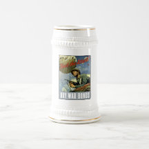 Back The Attack -- Buy War Bonds Coffee Mug