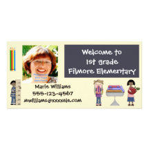 Back To School Teacher Cards Photo Cards