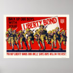 Back up our boys with your Liberty Bond Posters