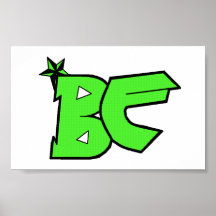 Backflip lime poster