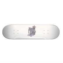Backflip White Custom Skateboard