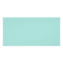 Background Colour - Blue Personalized Photo Card