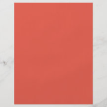 Background Colour - Coral Personalised Flyer
