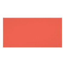 Background Colour - Coral Personalised Photo Card