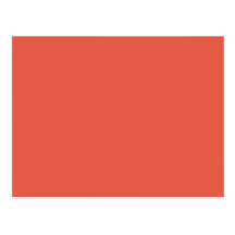 Background Colour - Coral Post Cards