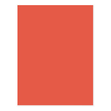 Background Colour - Coral Postcards