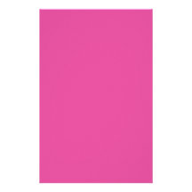Background Colour - Fuchsia Personalised Stationery