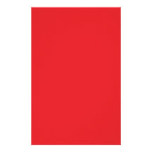 Background Colour - Red Stationery Design