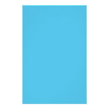 Background Colour - Turquoise Customised Stationery