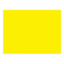 Background Colour - Yellow Postcard