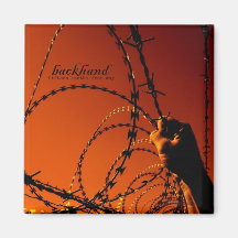 Backhand ALT Album Cover Fridge Magnet