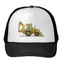 Backhoe Digger Loader Construction Hats