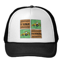 Backhoe Mesh Hats