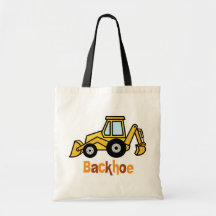 Backhoe Tote Bag