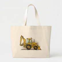 Backhoe Tote Bag