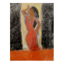 Backlit postcard
