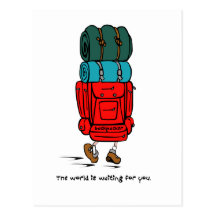 Backpacker Postcards